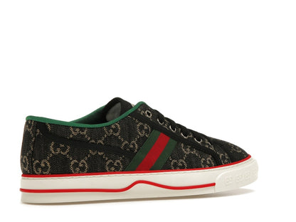 Gucci Tennis 1977 GG Logo Black Multi