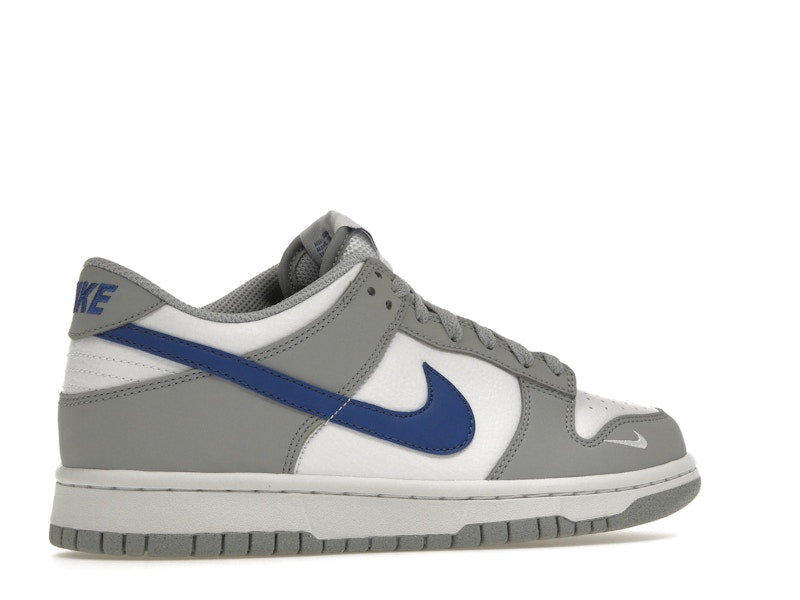 Nike Dunk Low Mini Swoosh Wolf Grey Game Royal (GS)