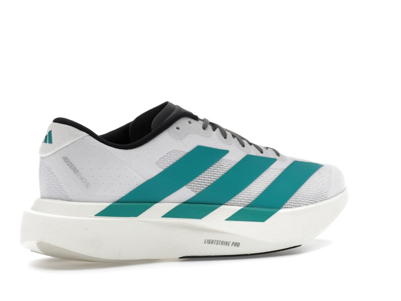 adidas Adizero Evo SL White Pure Teal