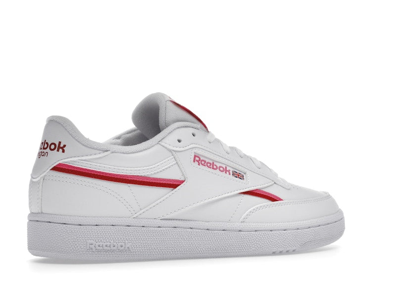 Reebok Club C 85 Vegan White Atomic Pink (Women's)