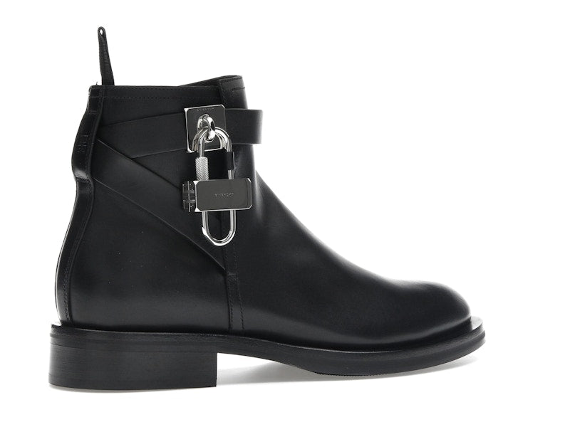 Givenchy Lock Ankle Boots Black