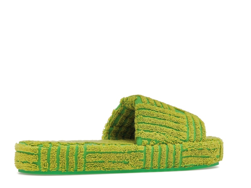 Bottega Veneta Resort Geometric Sandal Parakeet Kiwi