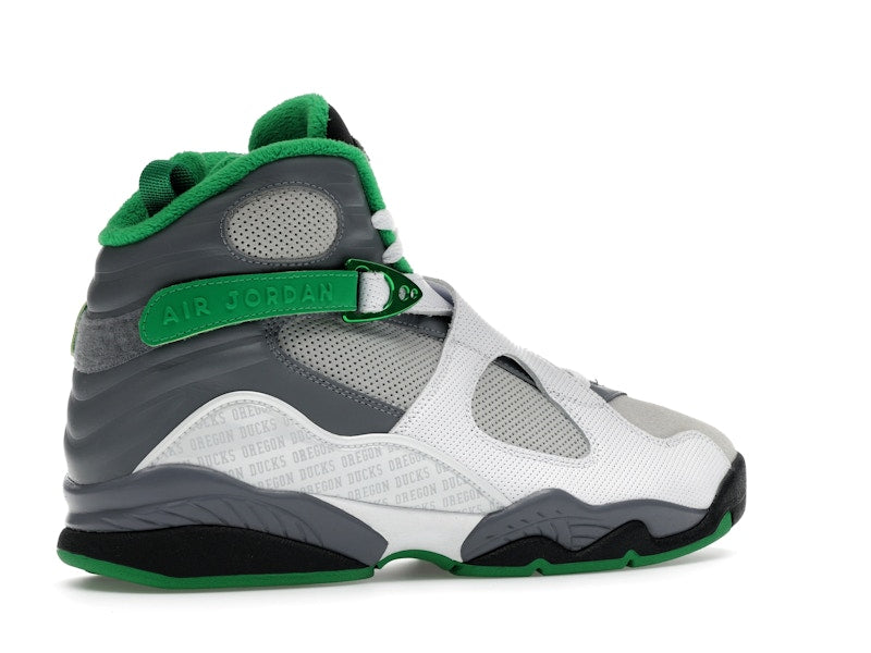 Jordan 8 Retro University of Oregon PE Pure Platinum