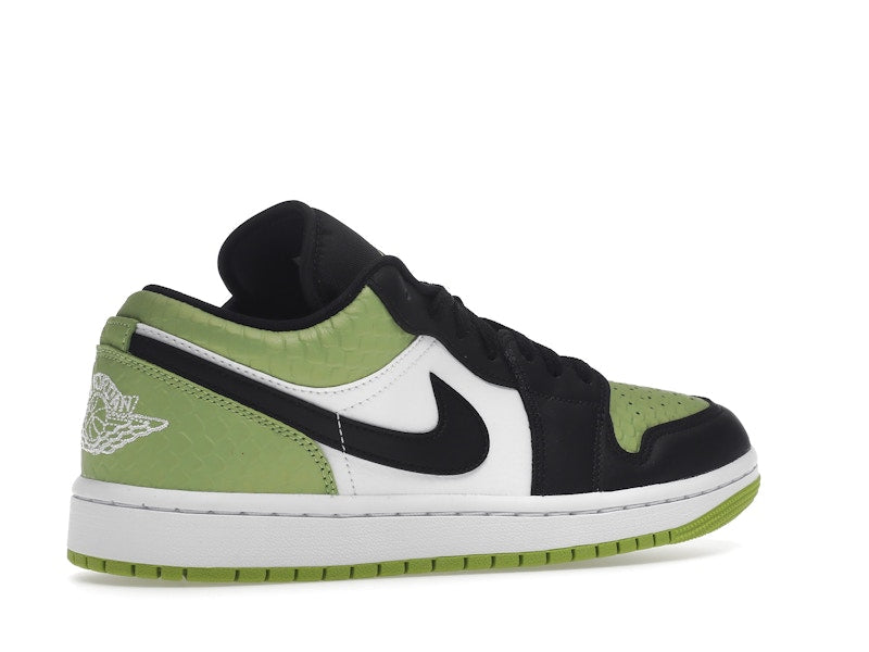 Jordan 1 Low Snakeskin Vivid Green (Women's)