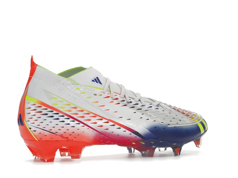 adidas Predator Edge.1 FG White Solar Yellow Power Blue