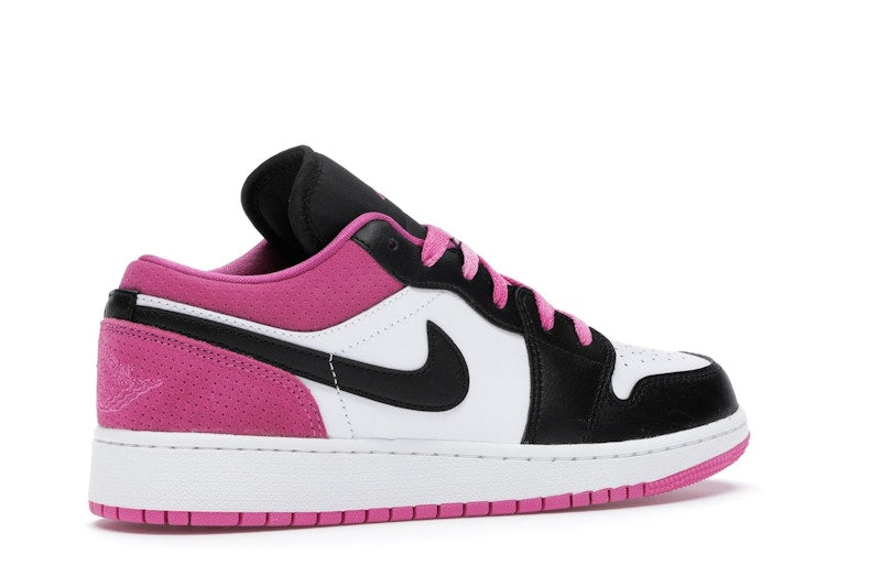 Jordan 1 Low Black Active Fuchsia (GS)
