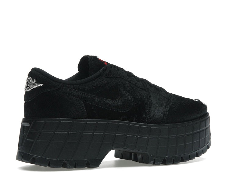 Jordan 1 Low Brooklyn Black Gym Red (Women's)