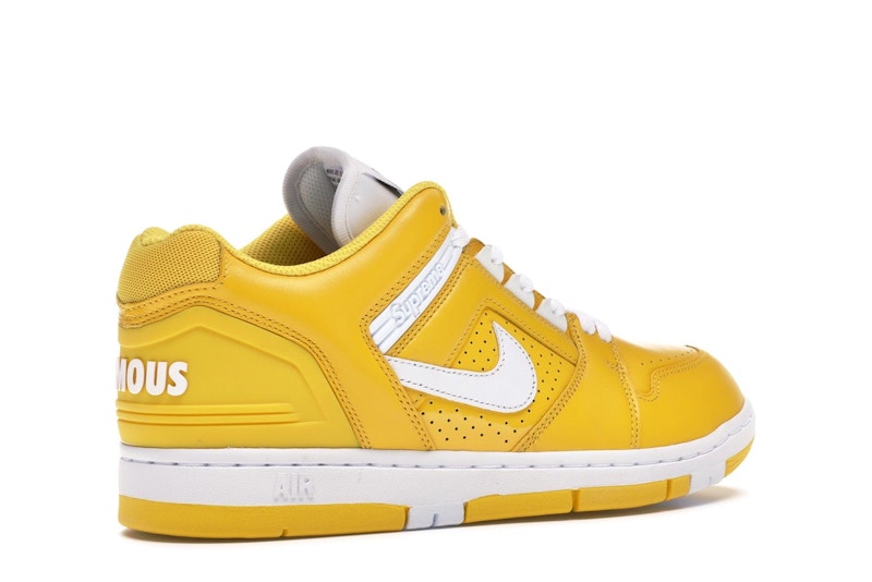 Nike SB Air Force 2 Low Supreme Yellow