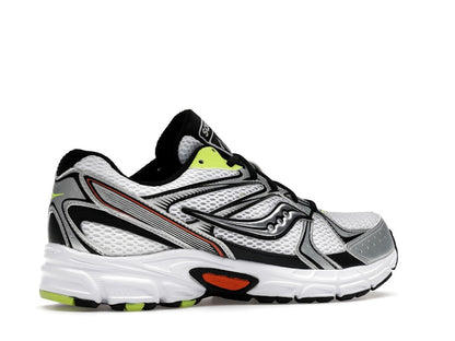 Saucony Grid Ride Millennium White Silver Lime Orange