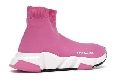 Balenciaga Speed Trainers Mid Pink White (Women's)
