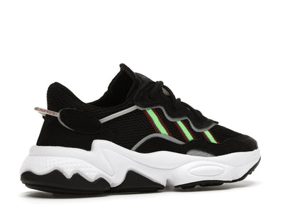 adidas Ozweego Core Black Solar Green (GS)