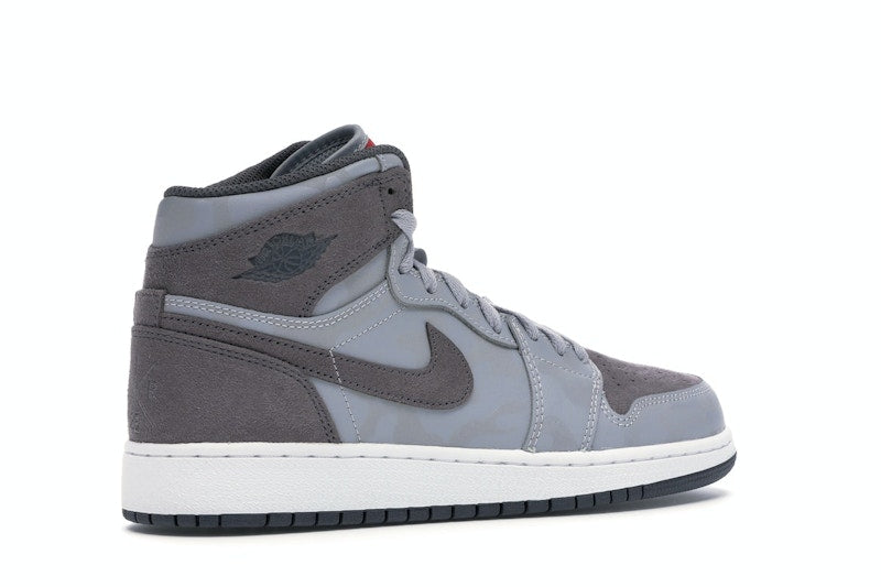 Jordan 1 Retro High Camo 3M Wolf Grey (GS)