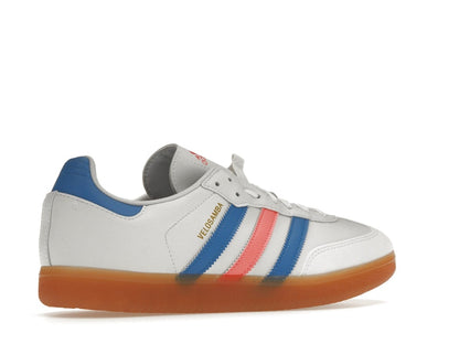 adidas Velosamba Vegan Cloud White Turbo Blue Rush