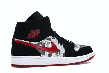 Jordan 1 Mid Newspaper Air Times