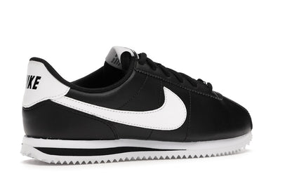 Nike Cortez Basic Leather Black White (GS)