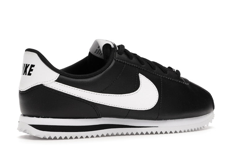 Nike Cortez Basic Leather Black White (GS)