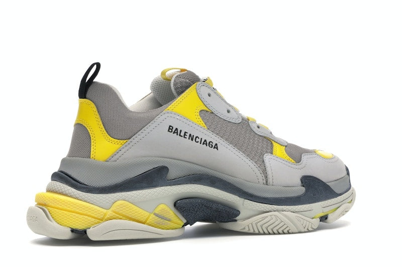 Balenciaga Triple S Grey Yellow Black