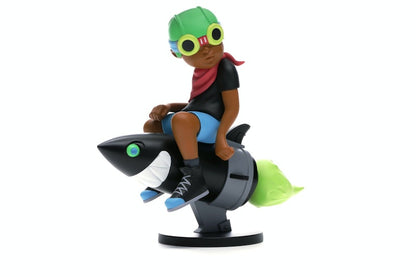Hebru Brantley x Billionaire Boys Club x Bait Beyond The Beyond Fly Boy Figure 9 Inches Black/Multi