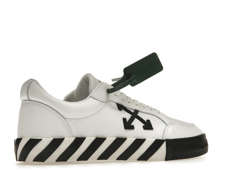 OFF-WHITE Vulc Low Leather White Black SS22
