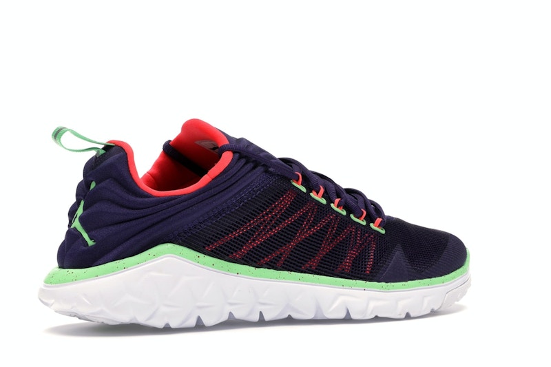 Jordan Flight Flex Trainer Ink/Lt Psn Green-Infrrd 23-White