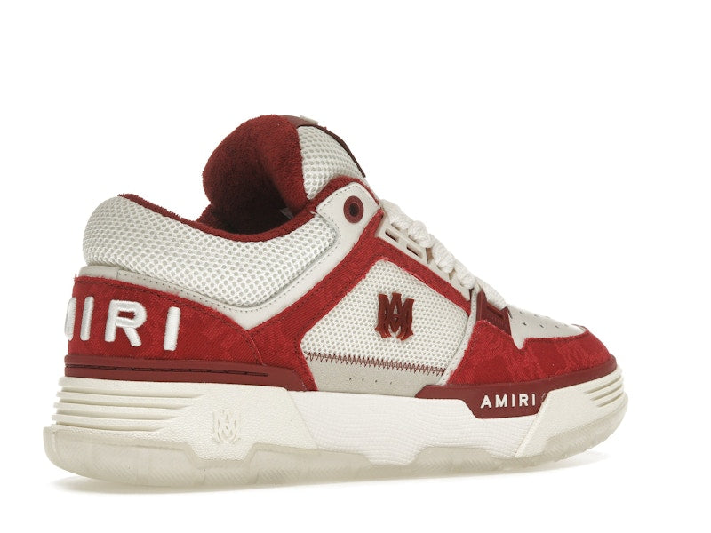 AMIRI MA-1 Deep Red Quad Monogram Print