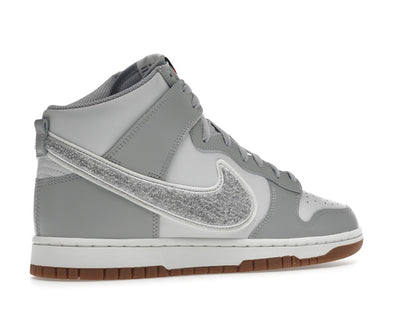 Nike Dunk High University Chenille Swoosh Light Smoke Grey
