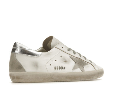 Golden Goose Super-Star White Silver (Women's)
