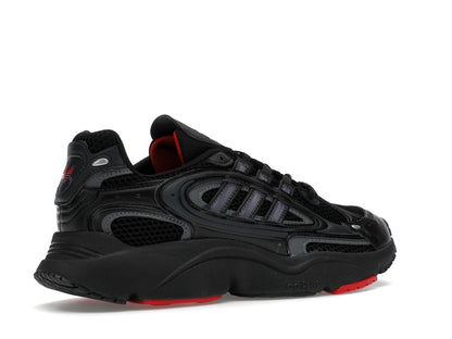 adidas Ozmillen Core Black Grey Better Scarlet