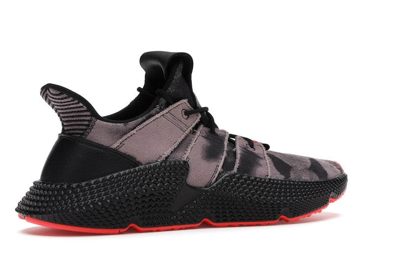 adidas Prophere Bleached Black Solar Red