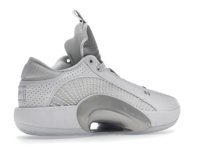 Jordan XXXV Low Metallic Silver (Clear Sole)