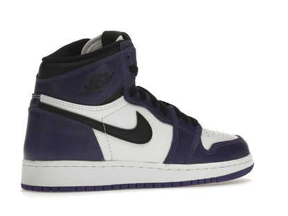 Jordan 1 Retro High Court Purple White (GS)