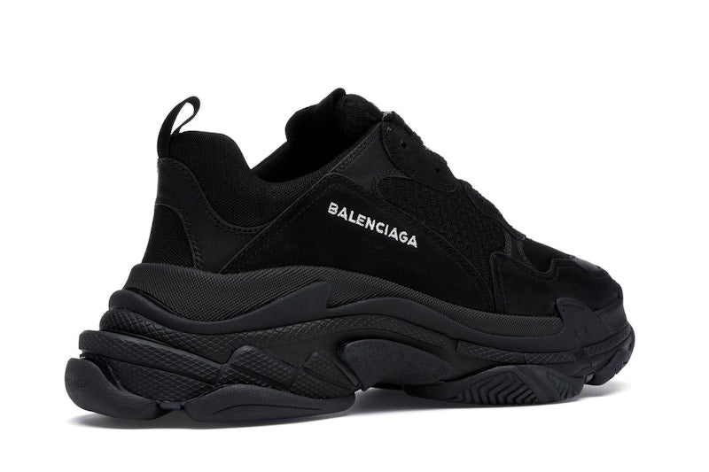 Balenciaga Triple S Triple Black (2018 Reissue) (Nondistressed)