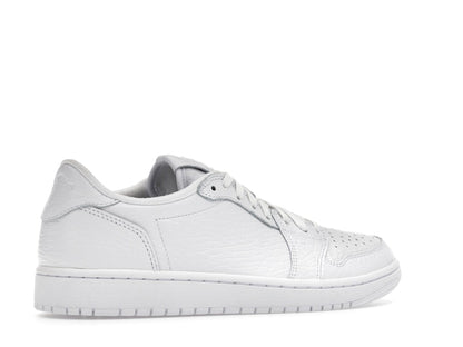 Jordan 1 Retro Low Swooshless Triple White (2025)