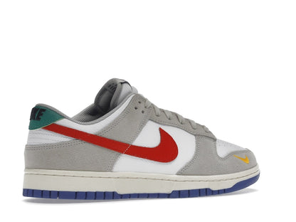 Nike Dunk Low Light Iron Ore Red Blue