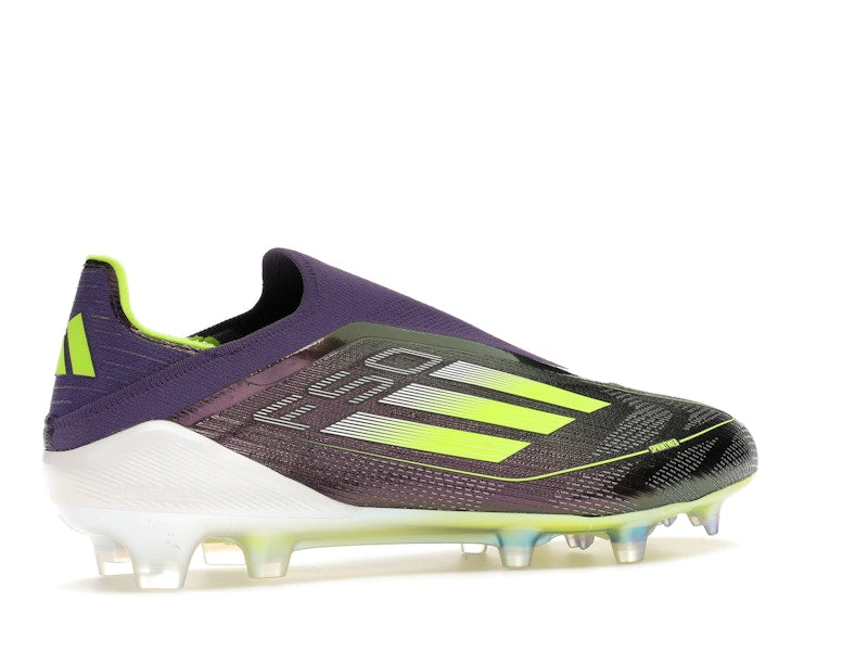 adidas Laceless F50 Elite Fast Reborn FG Purple Lucid Lemon