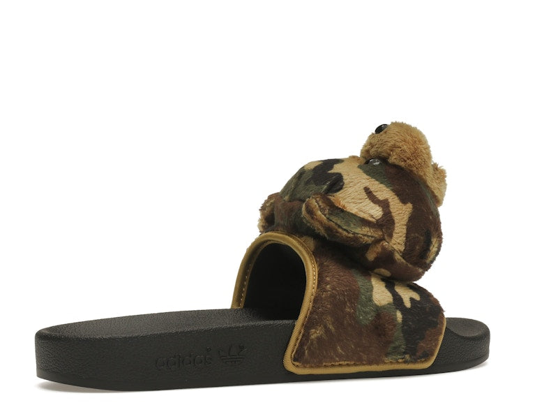adidas JS Adilette Jeremy Scott Teddy Camo