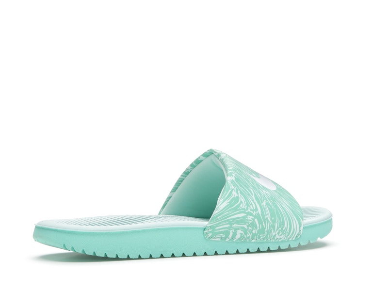Nike Kawa Slide Print Emerald Rise (GS)