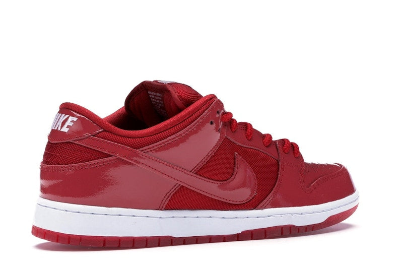 Nike SB Dunk Low Red Patent Leather