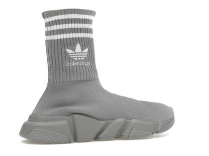 Balenciaga x adidas Speed Trainer Grey White