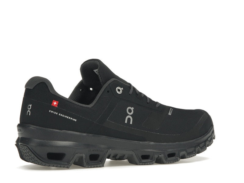 On Running Cloudventure Waterproof Black