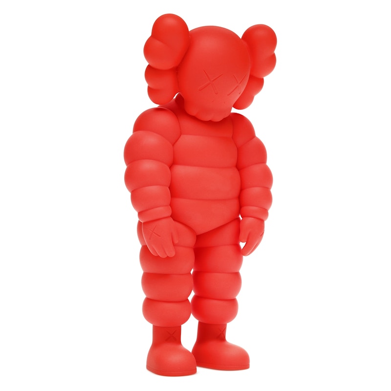 KAWS What Party Vinyl Figure Orange