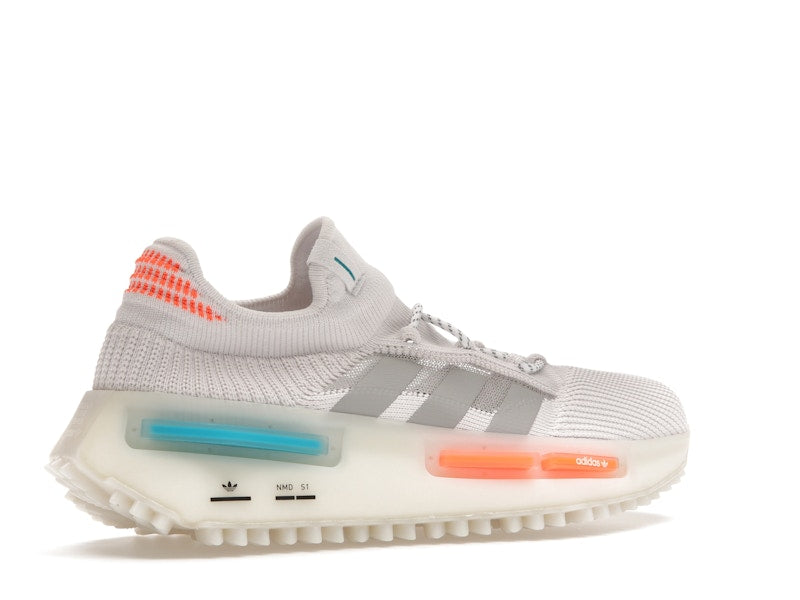 adidas NMD S1 Footwear White Blue Orange