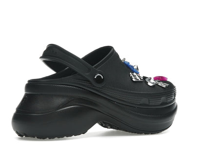 Balenciaga x Crocs Mule Black Multicolor Jibbitz (Women's)