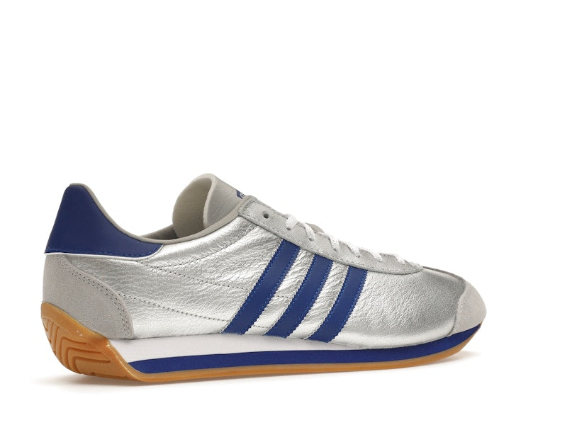 adidas Country OG Matte Silver Bright Blue Cloud White