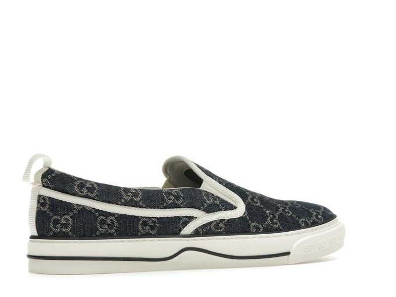 Gucci Tennis 1977 Slip On Denim