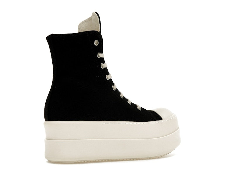 Rick Owens DRKSHDW Mega Bumper Sneaks Black White (Women's)
