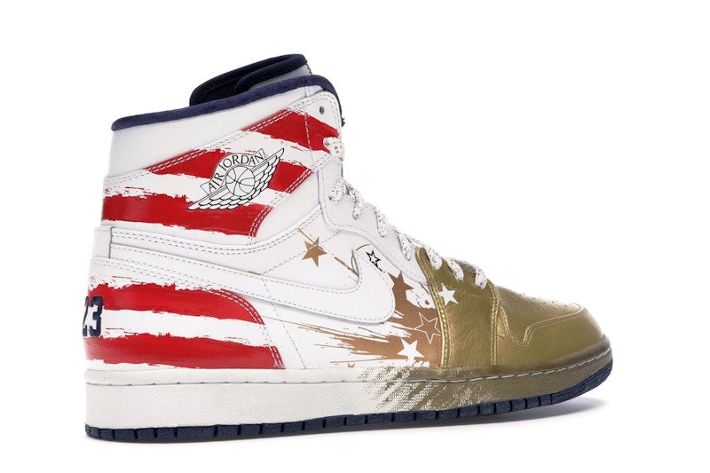 Jordan 1 Retro Dave White Wings For the Future Gold