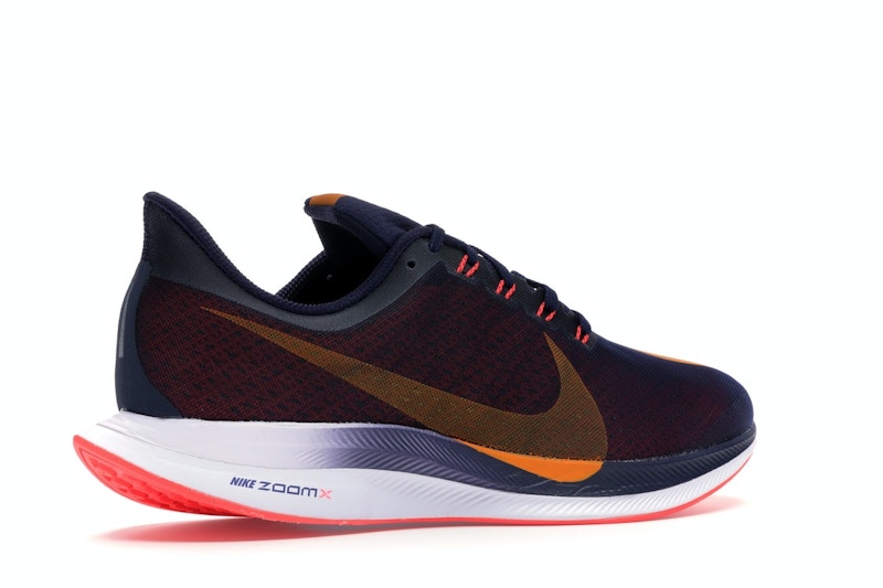 Nike Zoom Pegasus 35 Turbo Blackened Blue Orange Peel (Women's)