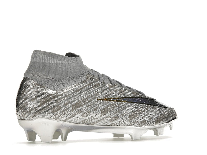 Nike Zoom Mercurial Superfly 9 Elite XXV SE FG Metallic Silver