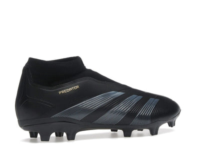 adidas Predator League Laceless FG Core Black Carbon Gold Metallic